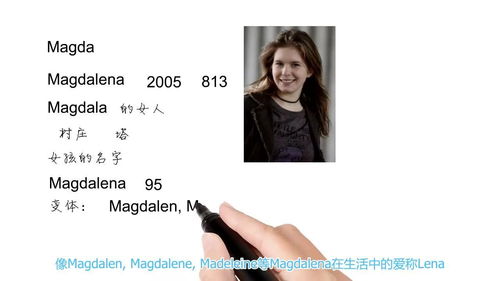 女人的英文