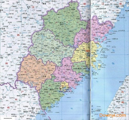 有谁有湖南省,浙江省,福建省,江西省高清地图,谢谢啦
