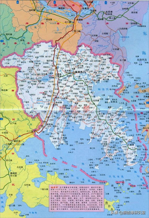 福建福州福清地图，福建福清地图高清版大图