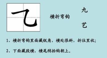 弯钩的字有哪些呀?