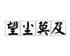 鞭长莫及是什么意思，望尘莫及是什么意思10字