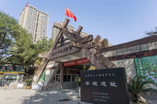 西安半坡遗址彩陶以什么颜色为主，西安半坡遗址博物馆介绍