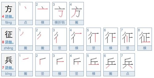 禹的笔顺怎么写，乒的笔顺
