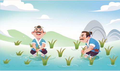 揠苗助长的拼音