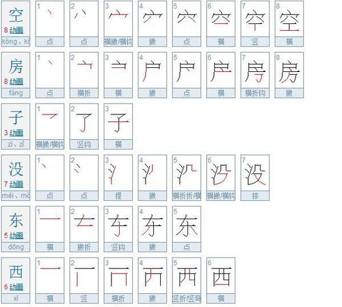 妹笔画顺序怎么写，没笔画顺序正确读法
