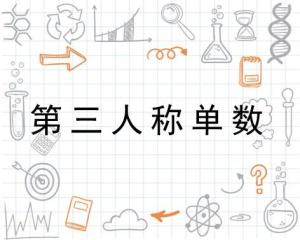 like的第三人称单数