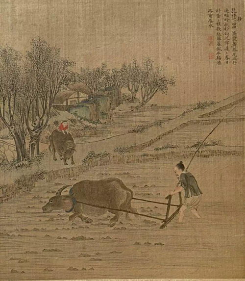 耕织图一粒米从种子到餐桌要多久，耕织图流行于我国先秦时期