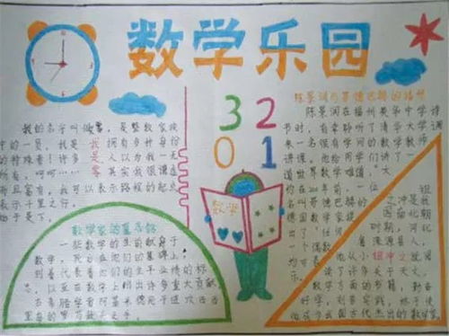 数学手抄报初一内容，数学手抄报初二