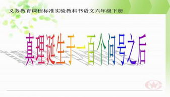 一百个问号之后课文，一百个问号之后 小说
