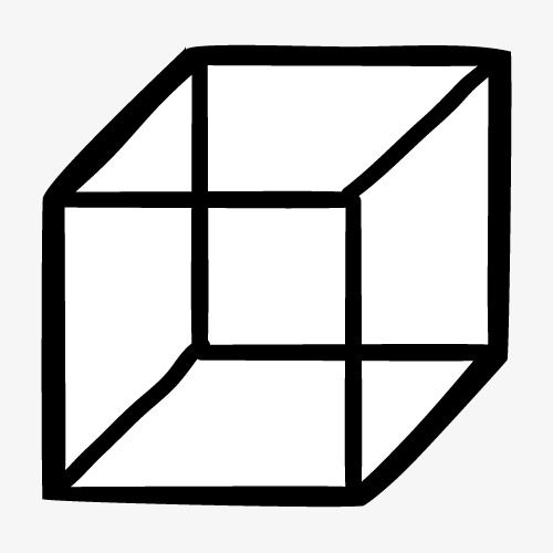 正方形立体图怎么画?，正方形立体画怎么画