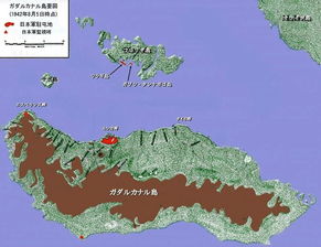瓜达尔卡纳尔岛地图，瓜达尔卡纳尔岛地理位置