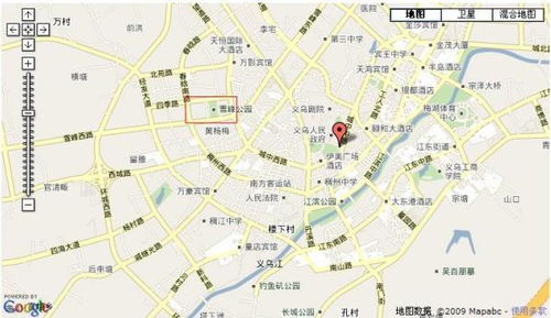 义乌地图全图大图，义乌地图位置