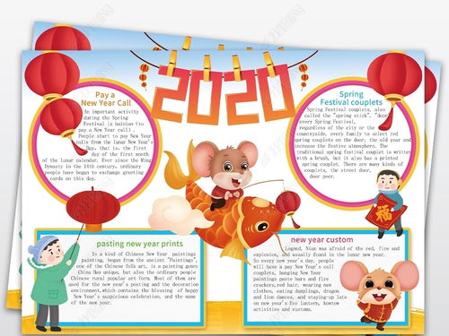 英语过年手抄报内容