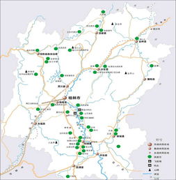 广西桂林旅游地图，桂林旅游地图大地图
