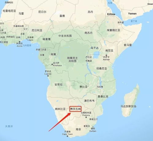 博茨瓦纳怎么读，博茨瓦纳人口面积