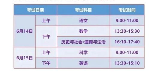 2022年浙江中考时间是什么时候?