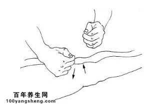 叩击肾区有疼痛感，叩击试验