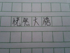 用恍然大悟造句子六年级，用恍然大悟造句子15字