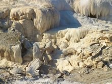 钙华池，钙华地带