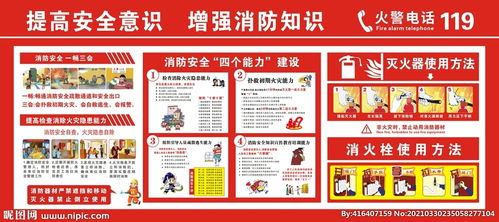 消防安全图片大全大图，消防安全图标