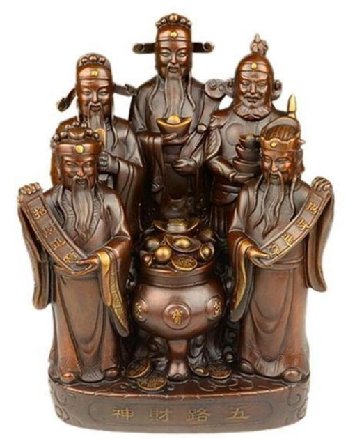 五路财神都叫什么名字?