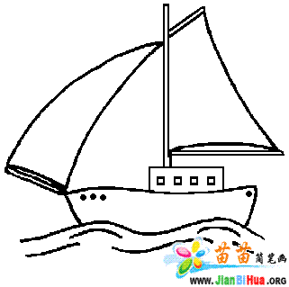 船怎么画漂亮又复杂，船怎么画图片