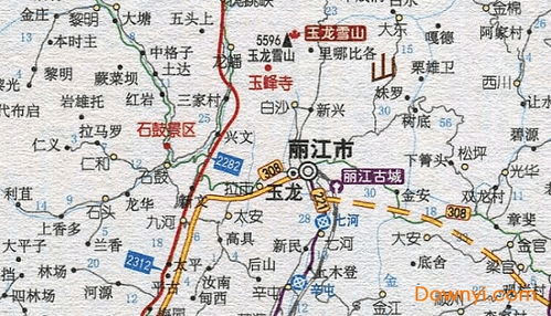 云南省都有哪些市地图