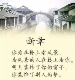 断章赏析 断章全诗赏析