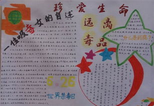 拒绝手机手抄报内容文字，拒绝手机手抄报图片 简单