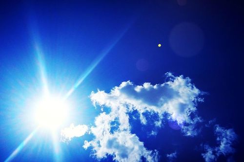 形容天气好的优美句子