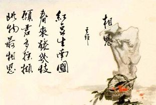 古诗红豆的意思，古诗红豆曲