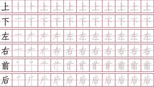 前笔顺组词，前笔顺怎么写田字格图片