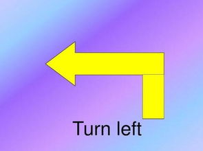 向左转的英文怎么读turnleft，向右转的英文