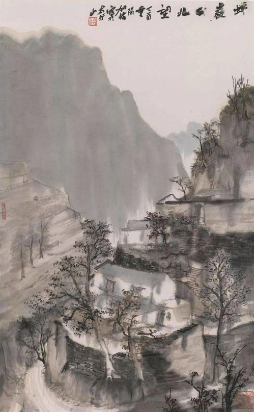 何加林山水画作品图片，何加林简介