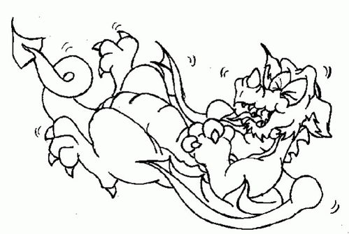 龙的简笔画