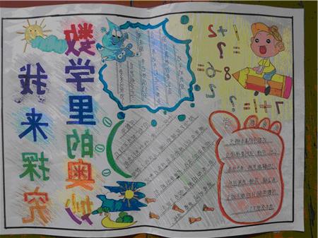 数学故事手抄报内容，数学故事手抄报五下