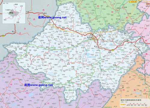 罗定到广西平南地图路线