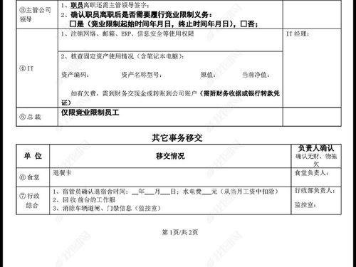 离职手续有哪些，离职手续没有办完算不算离职