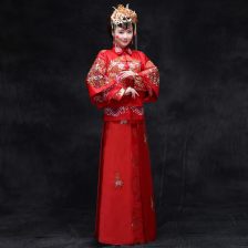 结婚喜服图片