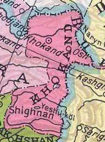 浩罕汗国是现在什么国家，浩罕汗国地图