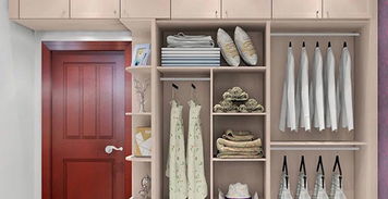 壁柜衣柜设计图，壁柜摆件效果图大全