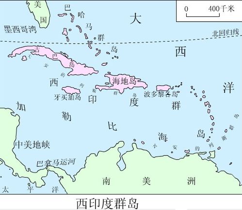 西印度群岛位于哪个大洋，西印度群岛属于哪个国家