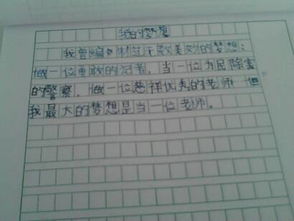 美好的一天作文