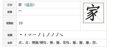 家字怎么写