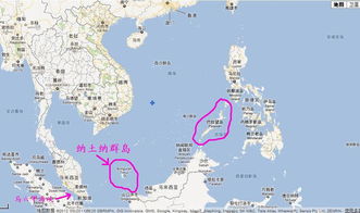纳土纳群岛主权归属，纳土纳群岛地图全图