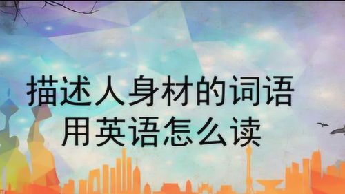 用数字形容身材的词语，形容身材的词语两个字