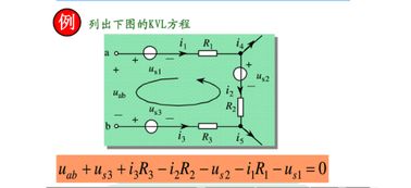 kvl定律如何判断正负，kvl定律是对电路任一回路的各支路