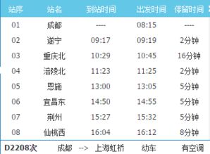 d2208次列车时刻表到站苏州，k269次列车时刻表