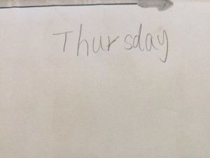 星期四怎么读英语单词,怎么写的呀，星期二怎么读英语