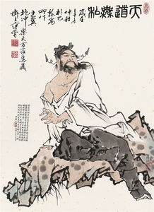 范增画家的作品，范增画家真迹作品